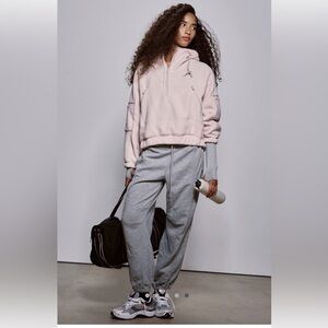 Free People Wild and Free Fleece Pullover, Size Small NWT